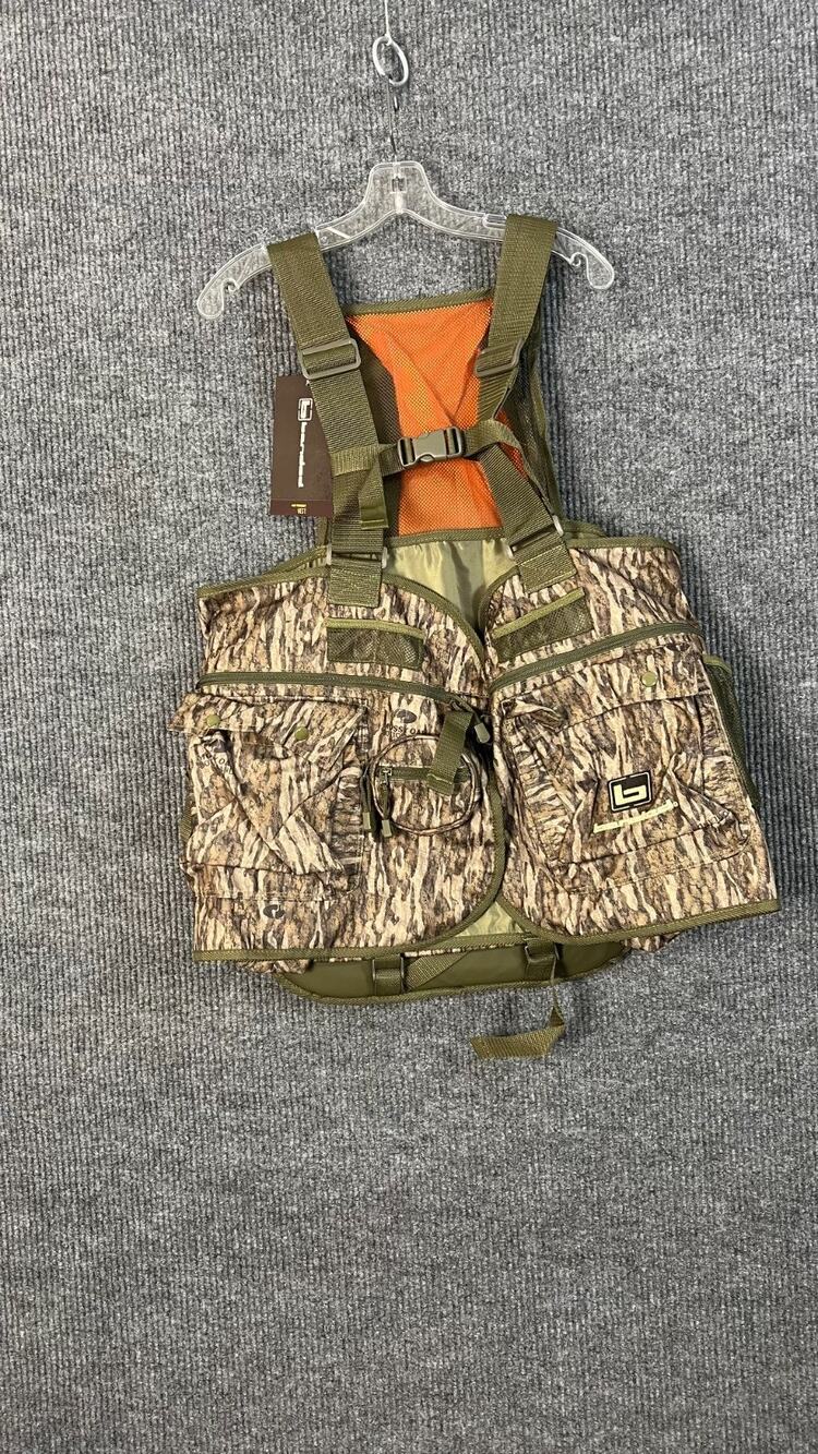 Banded Air Turkey Vest Mens XL/2XL Camo Mossy Oak Bottom Land Hunting